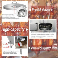 BEILOCKERY Commercial 410 Stainless Steel Charcoal Roast Duck Oven