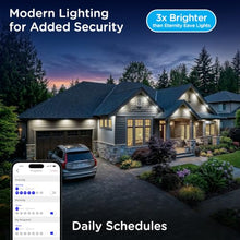 Enbrighten Accent Permanent Outdoor Lights, 150ft, 36 Lights, Smart