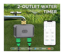 Value Garden Sprinkler Water Timer by 2 Way Rain Delay Filter Programmable Au-tomatic Irrigation Controller(3 PC EU(2-Way))