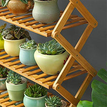 MIIKHI Plant Stands,Flower Stand,5 Layers Wooden Folding Decorative Garden Shelf Shelf Displaynishings/a/68X26X94Cm
