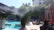 Industrial Misting System - Patio Misting System - 250 PSI Misting Pump, Stainless Steel Tubing - For Residential. Commercial, Outdoor Restaurant and Industrial Misting Application (20 Nozzle System)