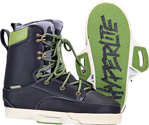Hyperlite Codyak Mens Wakeboard Bindings Black/Green