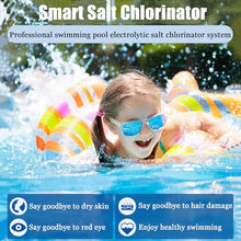 Smart Pool Electrolytic Salt Chlorine Machine, Built-in Wi-Fi, Salt Water Pool Chlorine Generator,for Above Ground Pool (8g/h)