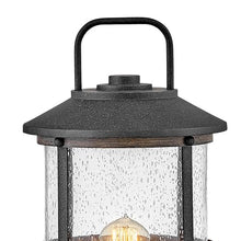 Hinkley Lakehouse Medium 12V Outdoor Post Lantern, Aged Zinc/Driftwood Gray