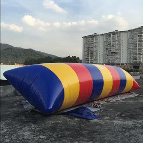 GEPAS 8M X3M Water Bounce Inflatable Water Game Trampoline Sled Slide E as Picture Show