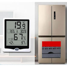 ASWRTYJO ABS Electronic Large Screen Display Memory High Low Thermometer Humidity