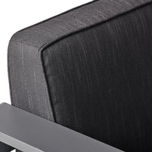 Christopher Knight Home Cape Coral Outdoor Grey Aluminum Club Chairs with Dark Grey Water Resistant Cushions (Set of 4)