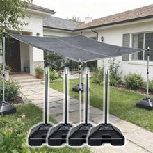 YXXSDP Outdoor Shade Sail Support Poles, Telescopic Canopy Stand