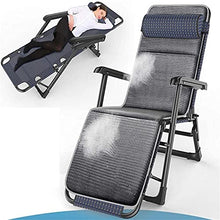 Folding Garden Lounger, Home Lazy Lunch Chair, Balcony Sofa Chair, Lounge Chair, Leisure Simple Back Chair (C)