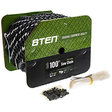 8TEN Chainsaw Chain Bulk Reel Full Chisel 100 Foot .058 Gauge 3/8 Pitch