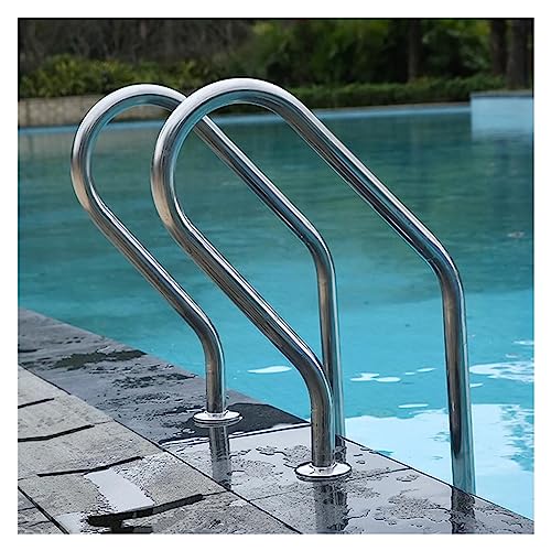 Swimming Pool Ladder, Heavy Duty Non-Slip 2/3 Step Stainless Steel Steps Ladder, Pool Pedals Handrail, 3 Thickness