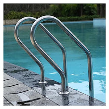 Swimming Pool Ladder, Heavy Duty Non-Slip 2/3 Step Stainless Steel Steps Ladder, Pool Pedals Handrail, 3 Thickness