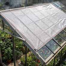 95% Aluminum Shade Cloth for Garden 30x56 FT, Outdoor Sun Shade Netting with Reinforced Grommets, Pergola Shade Cover Mesh Tarp for Plants Patio Greenhouse Chicken Coop (We Make Custom Size)