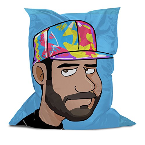 Above All Advertising Cozy Bean Bag Chair Multi Color