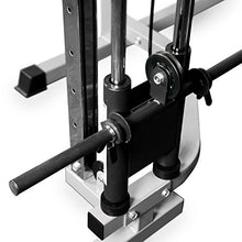 Valor Fitness Heavy Duty Power Rack - Squat Rack - Chrome Pull Up Bar and Power Cage Black
