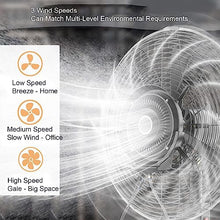 CUTPOIY Oscillating Misting Fan, 3 Speeds Pedestal Fan with Mist, Height Adjustable for Patio Backyard Workshop, Water Tank Cooling Fan