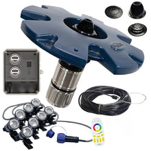 Airmax EcoSeries Floating Fountain, 1/2 HP with Color Changing LED Kit
