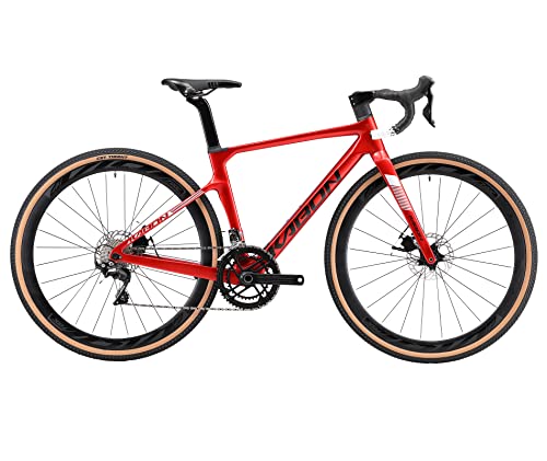 KABON Carbon Gravel Road Bike Red