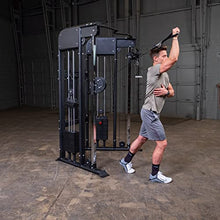 Body-Solid Functional Trainer - Dual 160lb Weight Stacks Black