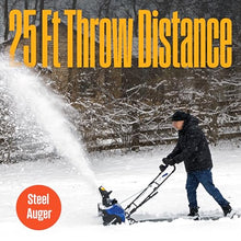 Westinghouse WSnow18 48V Cordless Snow Blower 18 Inch Kit, Steel Auger, LED Light, 1200W Brushless Motor, 25ft Throwing Distance, Plows 650lbs/min, Compatible with Snow Joe Batteries