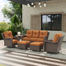 Aeeiua 6 Piece Outdoor Patio Furniture Set