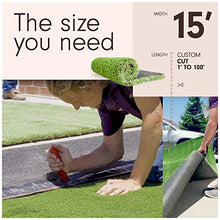 MEGAGRASS 7.5 x 78 Feet Premium Deluxe Realistic Synthetic Turf Rug Green