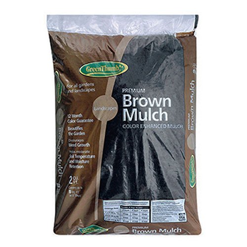 GARICK BG2CFDMBRGT Green Thumb Brown Mulch, 2 cu. ft.