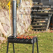 MZGYYD BBQ Grill Household Charcoal Grill Tool with Offset Smoker Removable Legs,for Patio Backyard Picnic Camping