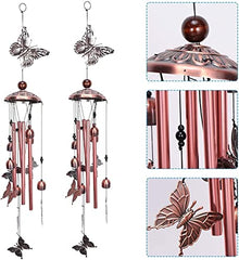 Wind Chimes Memorial Wind Chimes Aluminum Tubes Memorial Wind Chime Soothing Melodic Tones Wind Chime for Home Yard Outdoor Decoration