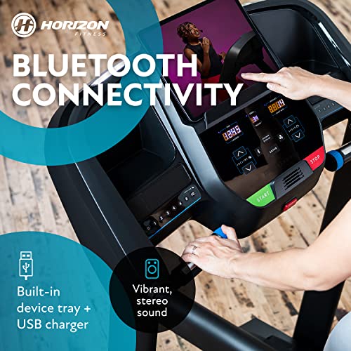 Horizon Fitness T101 Folding Treadmill Black