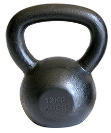 Ader Sporting Goods Ader Premier Kettlebell Set with DVD Grey