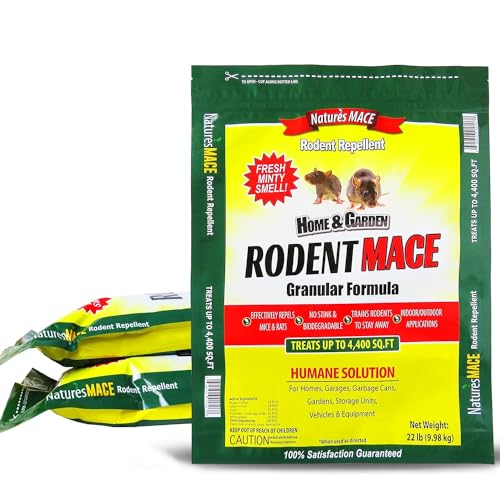 Nature's MACE Rodent Mace Repellent 66 lb Granules