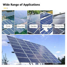 POJGVU Solar Panel Cleaning Kit with Extendable Pole, Dual-Head Brush, and Multi-Spray Nozzles - Essential Robotic Maintenance Accessories for Efficient Solar Panel Upkeep，Dualuse