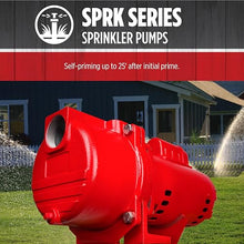 Red Lion RL-SPRK-150-BR Sprinkler/Irrigation Pump,115/230V, 71 GPM, 1.5 HP