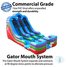 TentandTable Double Lane Inflatable Water Slide for Kids and Adults Rainbow