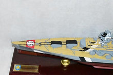 Squadron Nostalgia LLC Bismark WWII German Battleship 36-Inch Mahogany Model