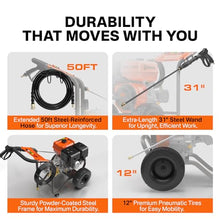 NOVUS 420CC Gas Pressure Washer 4400 PSI 4.2 GPM Commercial Power Washer