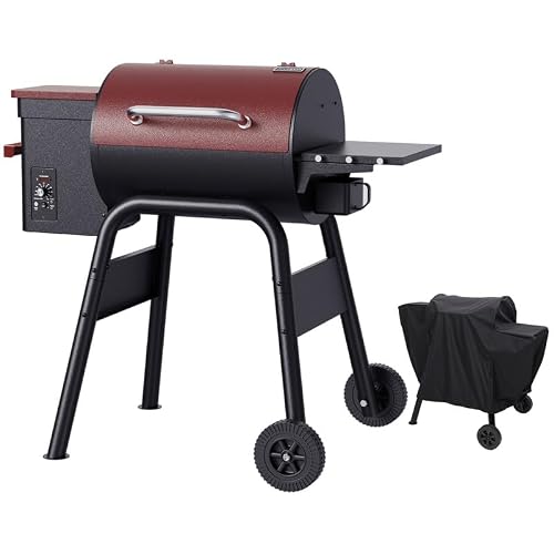 Jocoevol Wood Pellet Smoker Grill Electric Bbq Grills for Backyard Outdoor