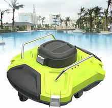 Automatic Robotic Pool Cleaner, 180 Mins Long Runtime & Auto Parking, Ideal for In-Ground Flat Pools Up to 100 M2
