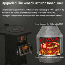 FENGXCXY Wood Burning Stove, Multi-Functional Fireplace for Home Heating