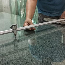 Custom Tempered Glass Cut to Size - 1/4" Thick Bevel Edge Round Table Top, Patio Table or Clock Glass Replacement by Fab Glass & Mirror