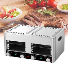 Steak Cooker, 1472°f Indoor Grill Tabletop Broiler,Outdoor BBQ Machine for Steak, Burgers, And Pizza B