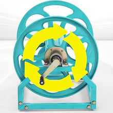 Garden Hose Holder Compact Trolley for Hose Reel, Heavy Duty Metal Hose Reel, Hose Holder for Water Hose Suitable for Gardens, Lawns and Outdoors