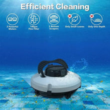 KANGJIEM Cordless Automatic Pool Cleaner, Wall Climbing Pool Cleaning Robot Fully Automatic Pool Vacuum Cleaner Pool Cleaner Robot, Swimming Pool Cleaning, with Smart
