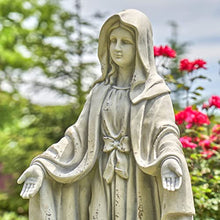 Zaer Ltd. 36" Tall Outdoor/Indoor Magnesia Based Cement Mary Statue