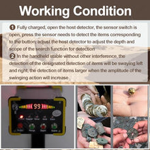 QianCruxtacy Gold Detector Underground,324.8 Ft Range Gold Finder,Ground Penetrating Radar Scanner,Automatic Rotation Scanning,Abs Engineering Material,for Gold Silver Copper Diamond