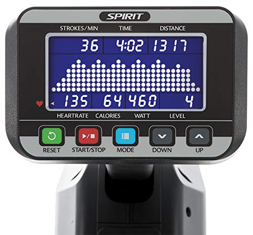 Spirit Fitness XRW600 Rower Black