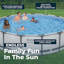 Bestway Steel Pro MAX 15' x 42" Above Ground Swimming Pool Set with Pump