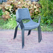 KETTLER Metro Rope Stackable Arm Chair Set (6)