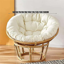 XCBHDBD Comfortable Round Hanging Chair Cushion Thick Soft Support for Egg Chairs Indoor Outdoor Use Garden Balcony 70x70 cm Nest Style Pillow